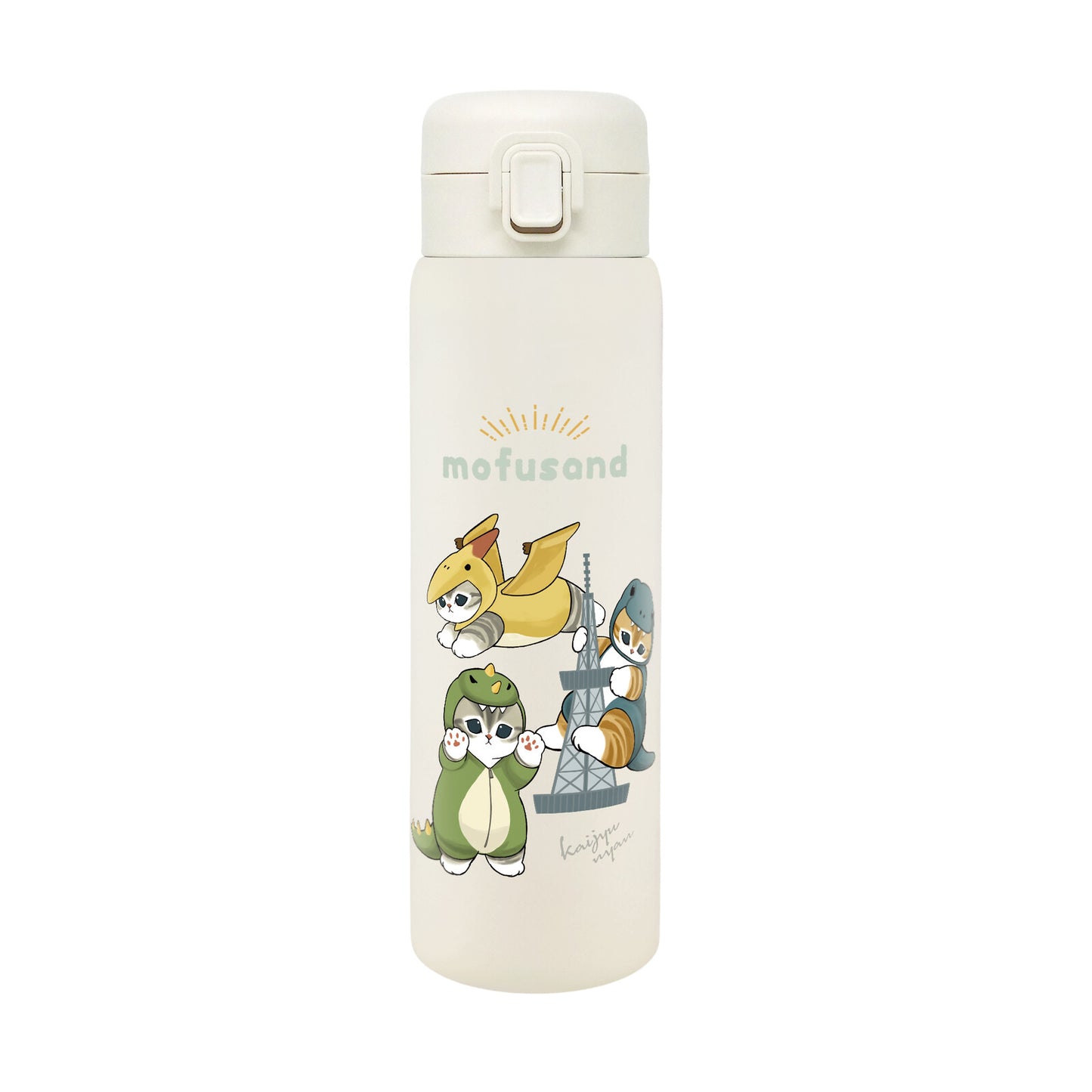 mofusand one push water bottle 480ml