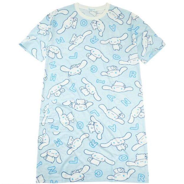 Cinnamoroll Print Big T-Shirt Dress