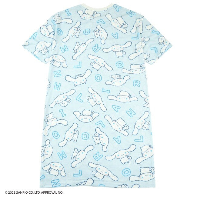 Cinnamoroll Print Big T-Shirt Dress