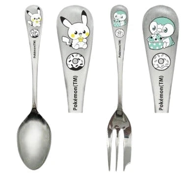 Pokemon Pikachu x Piplup Cutlery