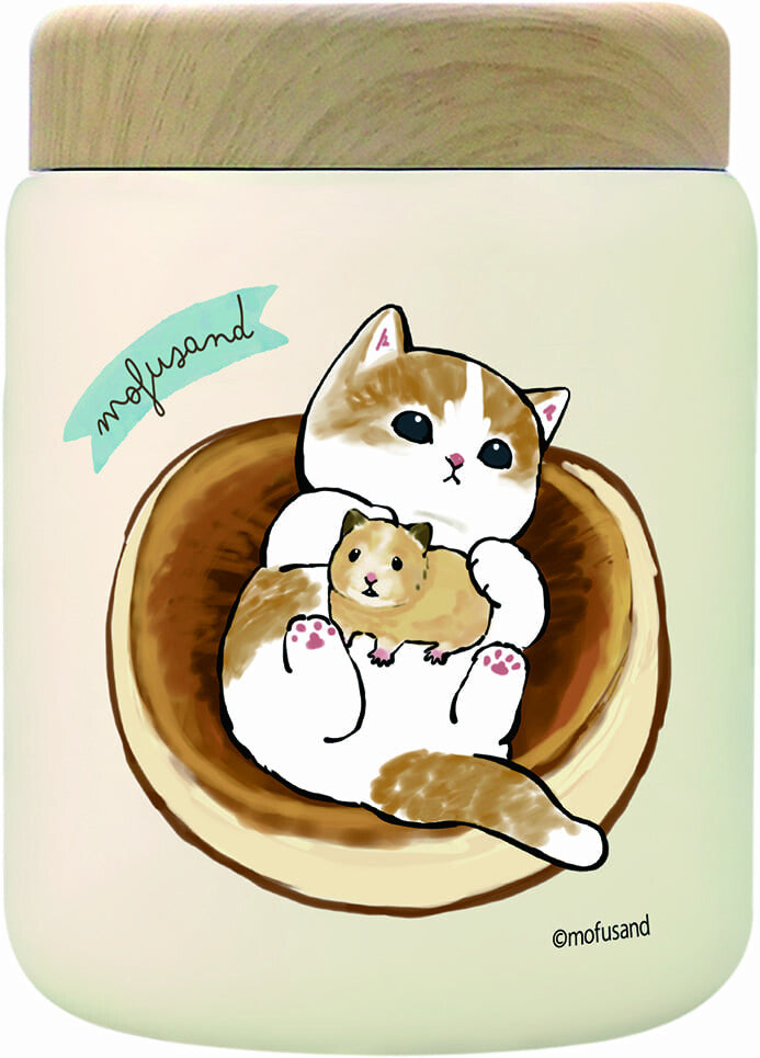 Mofusand Stainless Soup Pot – 400ml