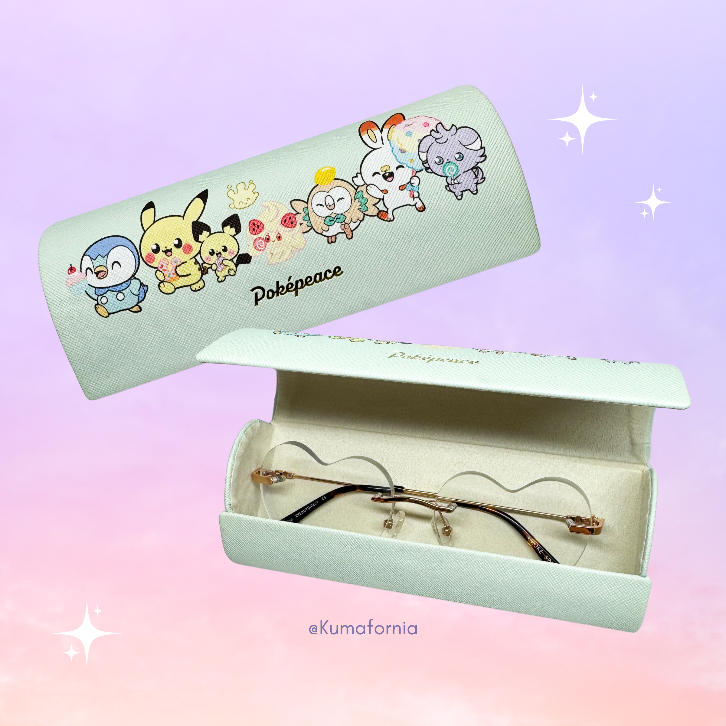 Pokemon x Pokepeace Glasses Case