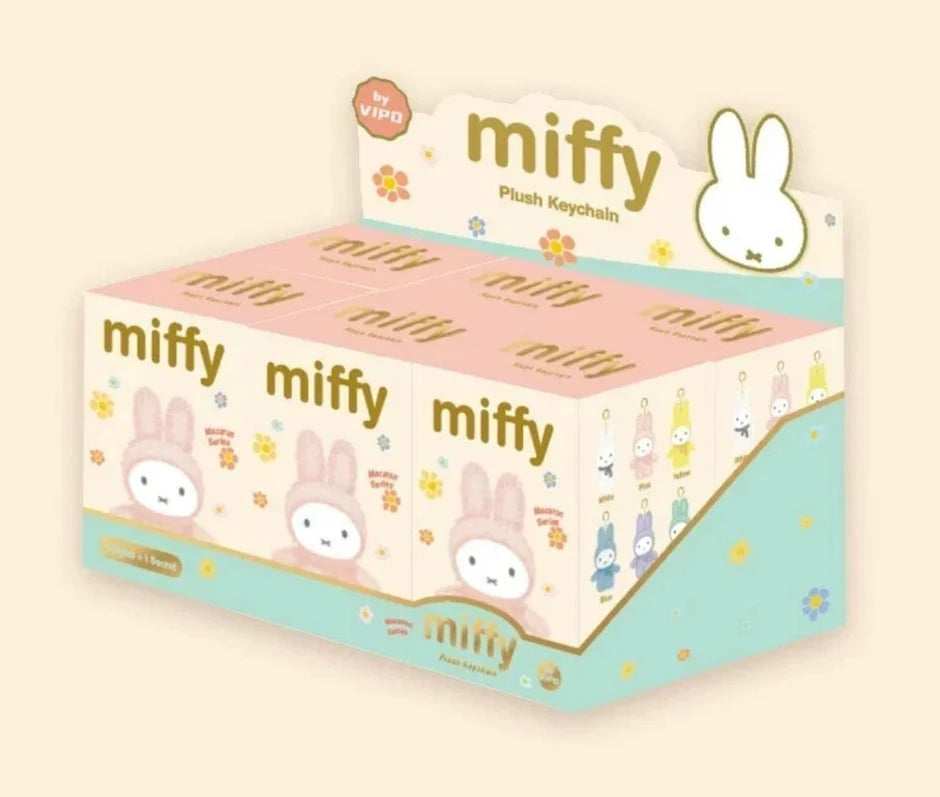 Miffy Macaron Plush Keychain