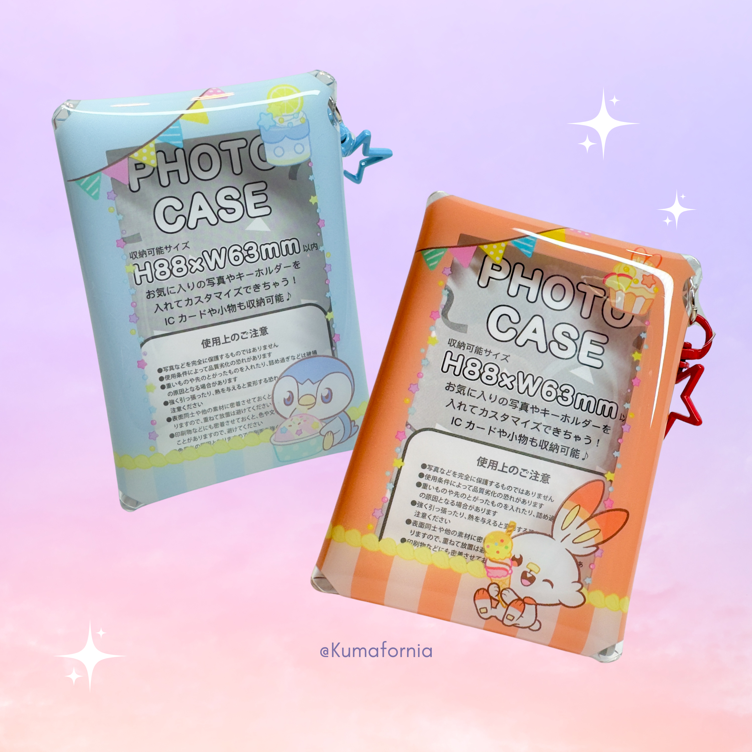 Pokemon Clear Pocket Case