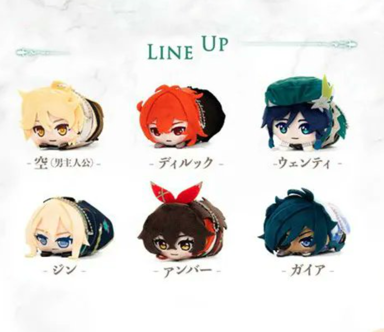 Genshin Impact Mochikororin Plushie Mascot Vol. 2 Blind Box