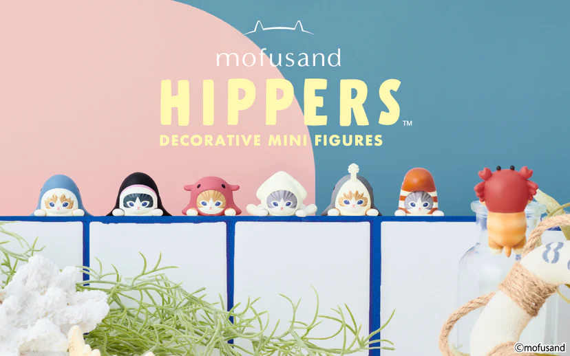 Official Mofusand HIPPERS Blind Box