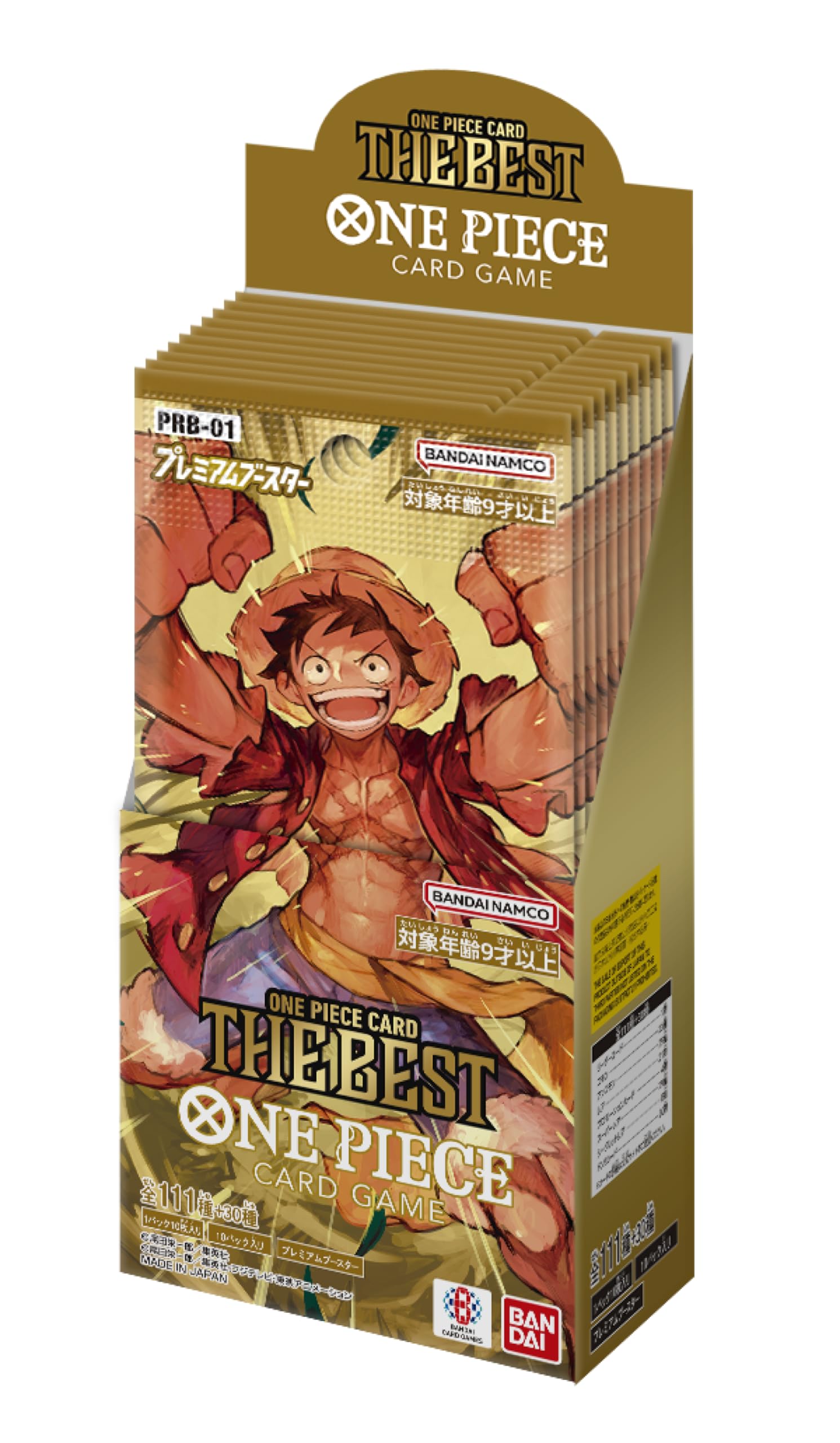 Bandai One Piece Card Game PRB-01 "THE BEST” Japanese Singles