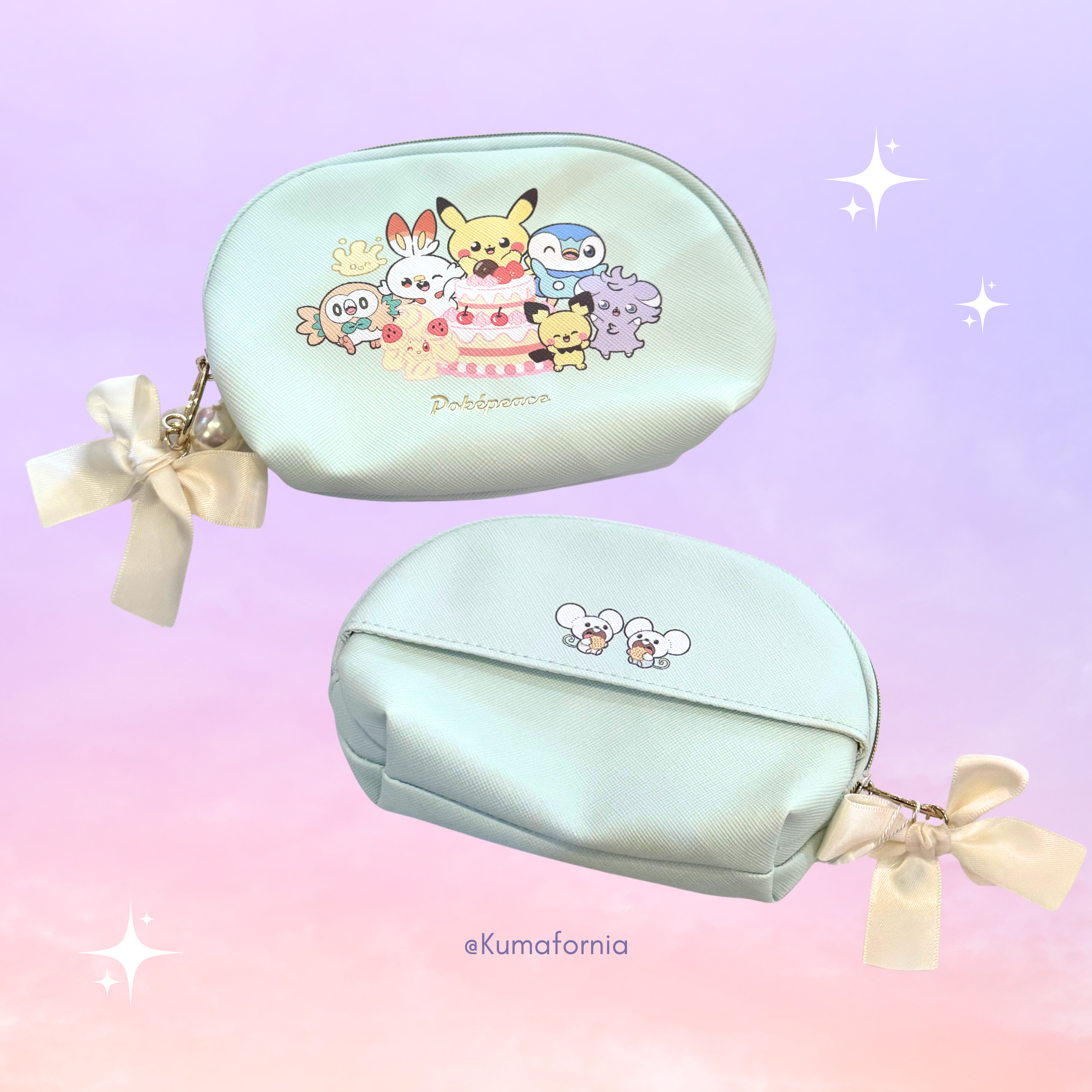 Pokemon Pouch & Tissue Case - Pokepeace Version Sweet Shop Series