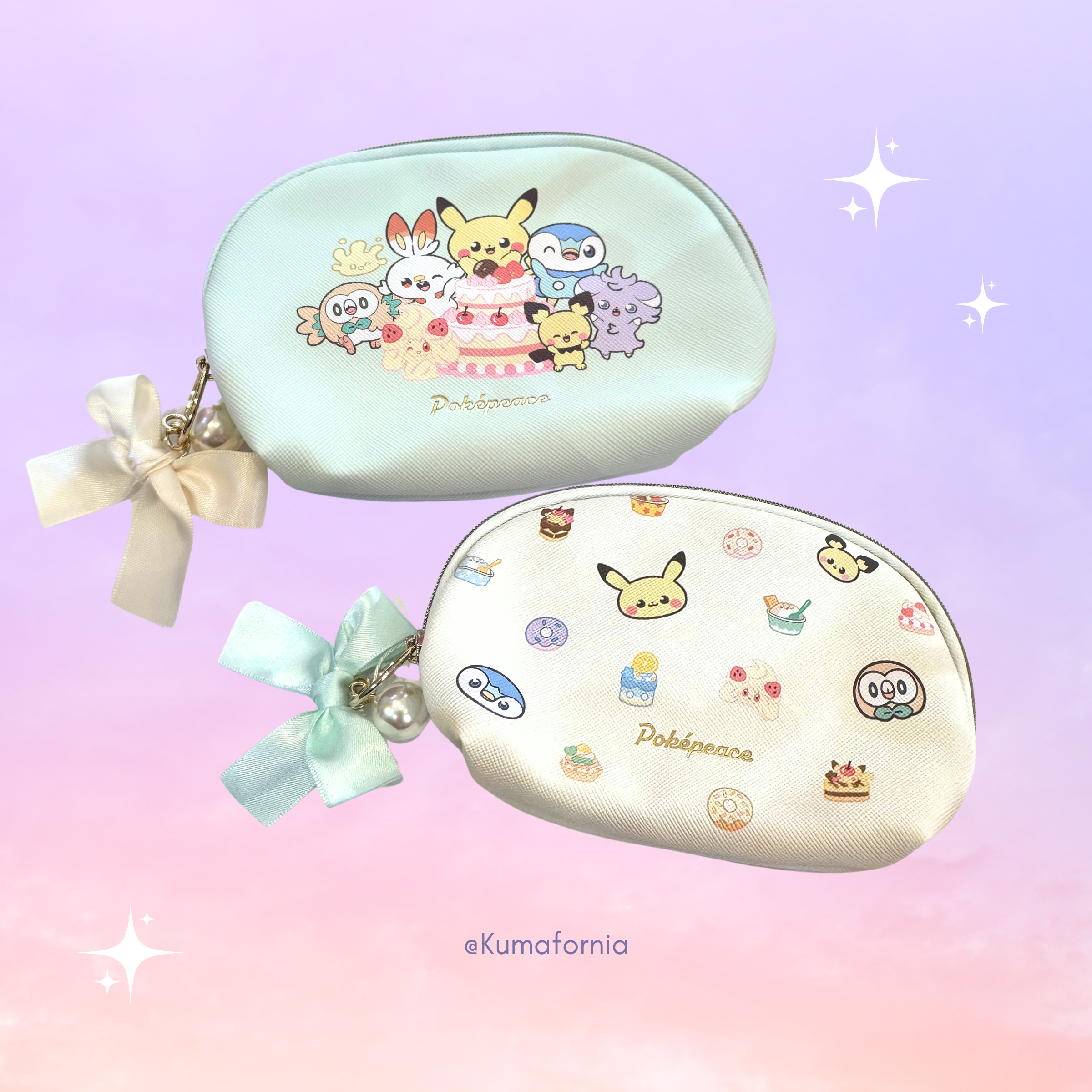 Pokemon Pouch & Tissue Case - Pokepeace Version Sweet Shop Series