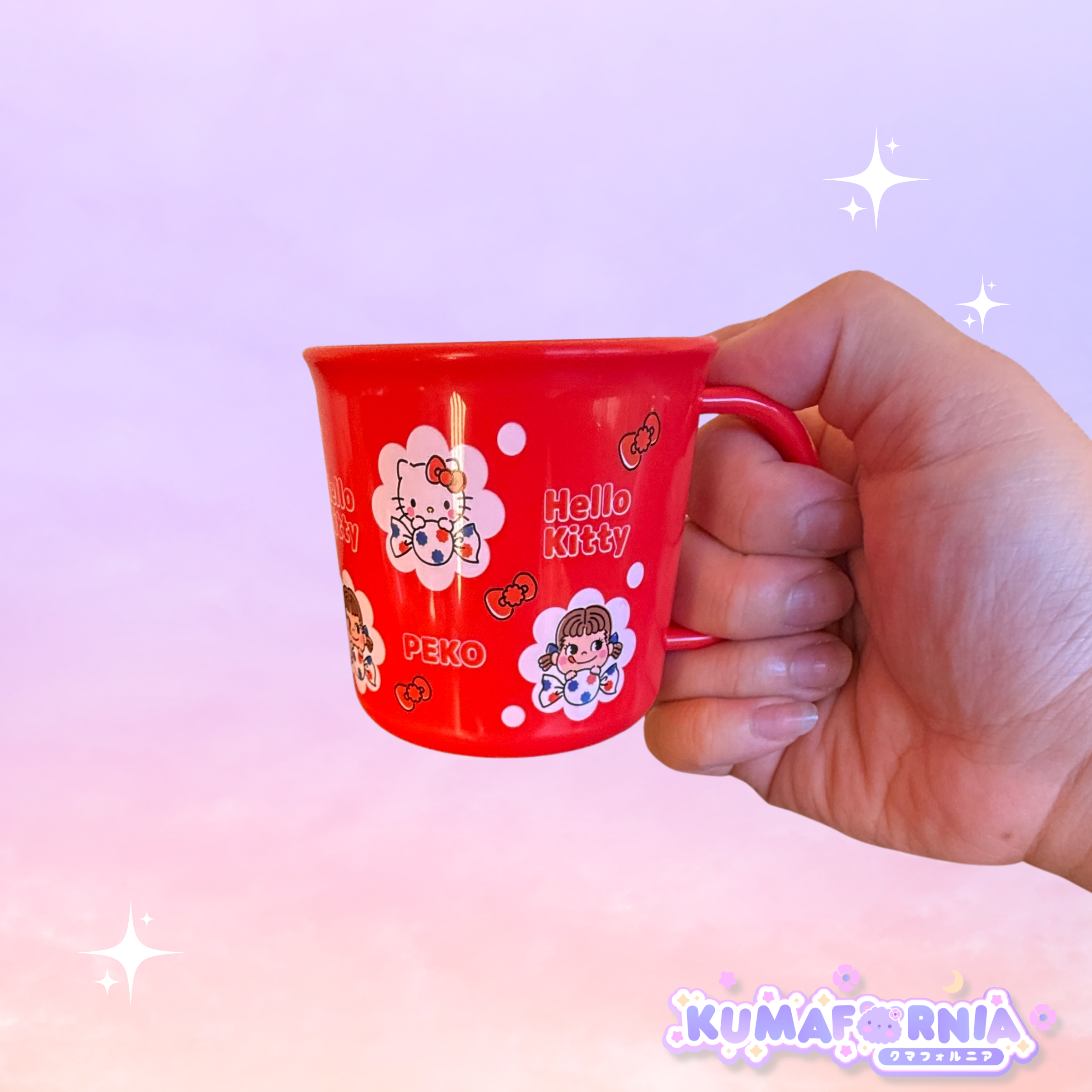 Hello Kitty x Peko-chan Cup