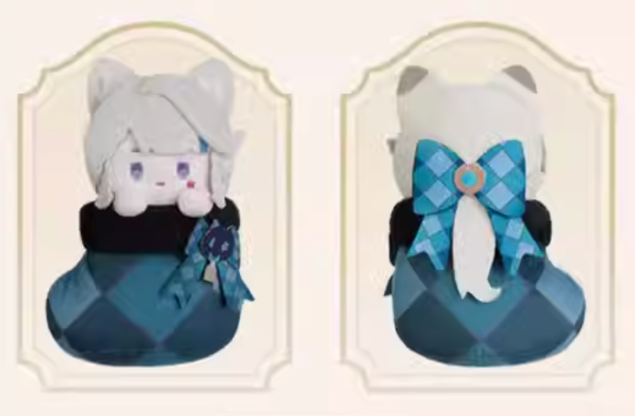 Genshin Impact House Of The Hearth Winter Series Plush Keychain