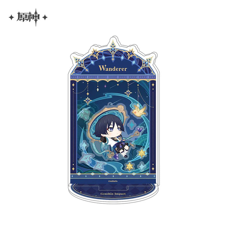 Genshin Impact Starlit Letter Layered Acrylic Stand