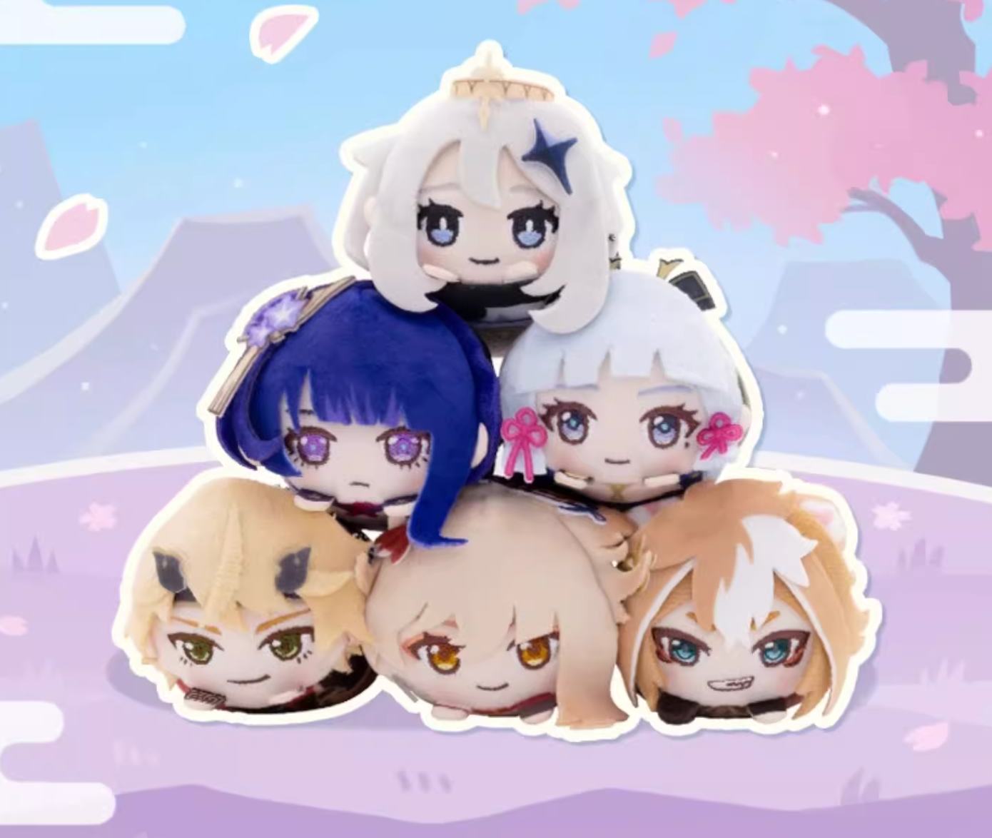 Genshin Impact Mochikororin Plushie Mascot Vol. 3 Blind Box