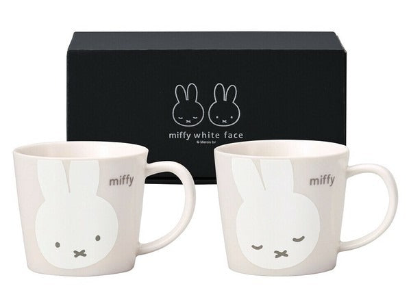Miffy Face Pair Mug Set