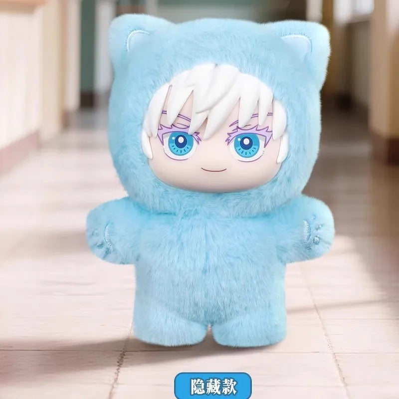 Jujutsu Kaisen Cat Ear Plushie Series Keychains Gift Blind Box
