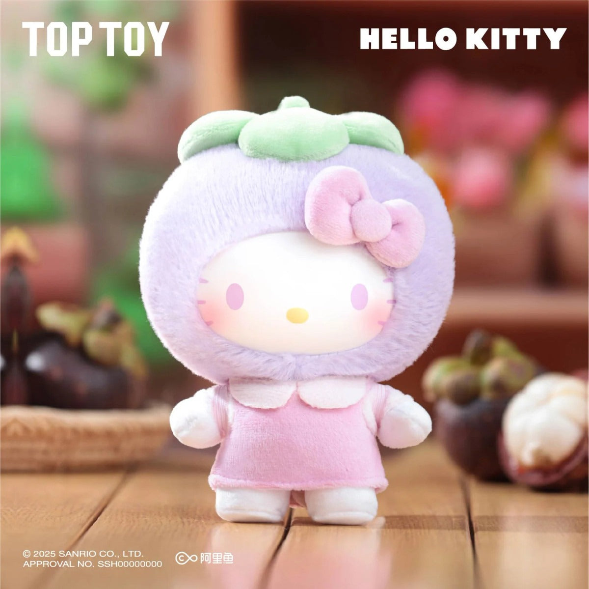 Fruity Paradise Vinyl Plush Hello Kitty Blind Box