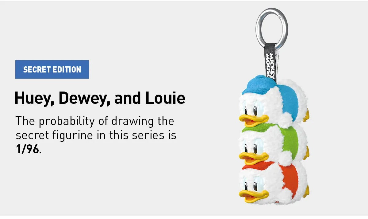 Mickey Family Cute Together Keychain