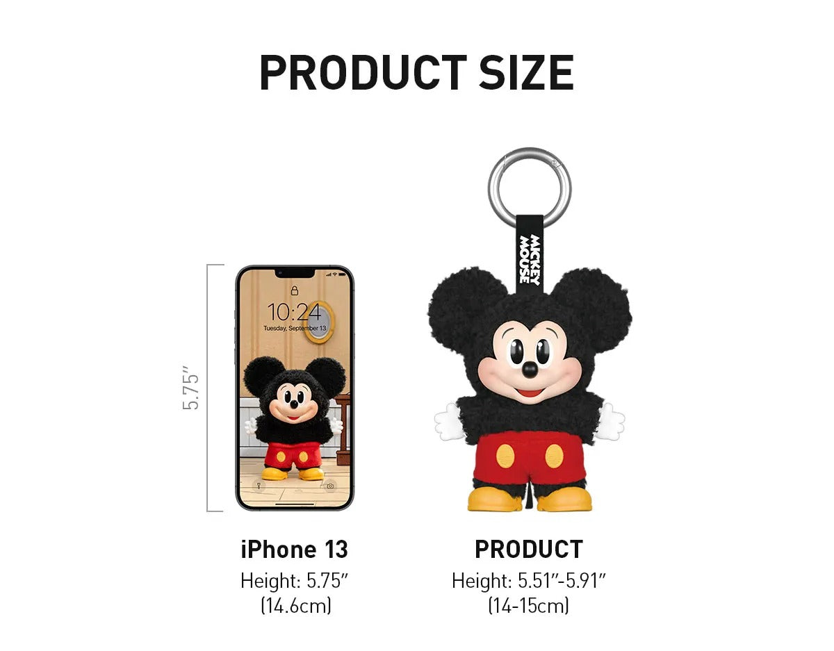 Mickey Family Cute Together Keychain