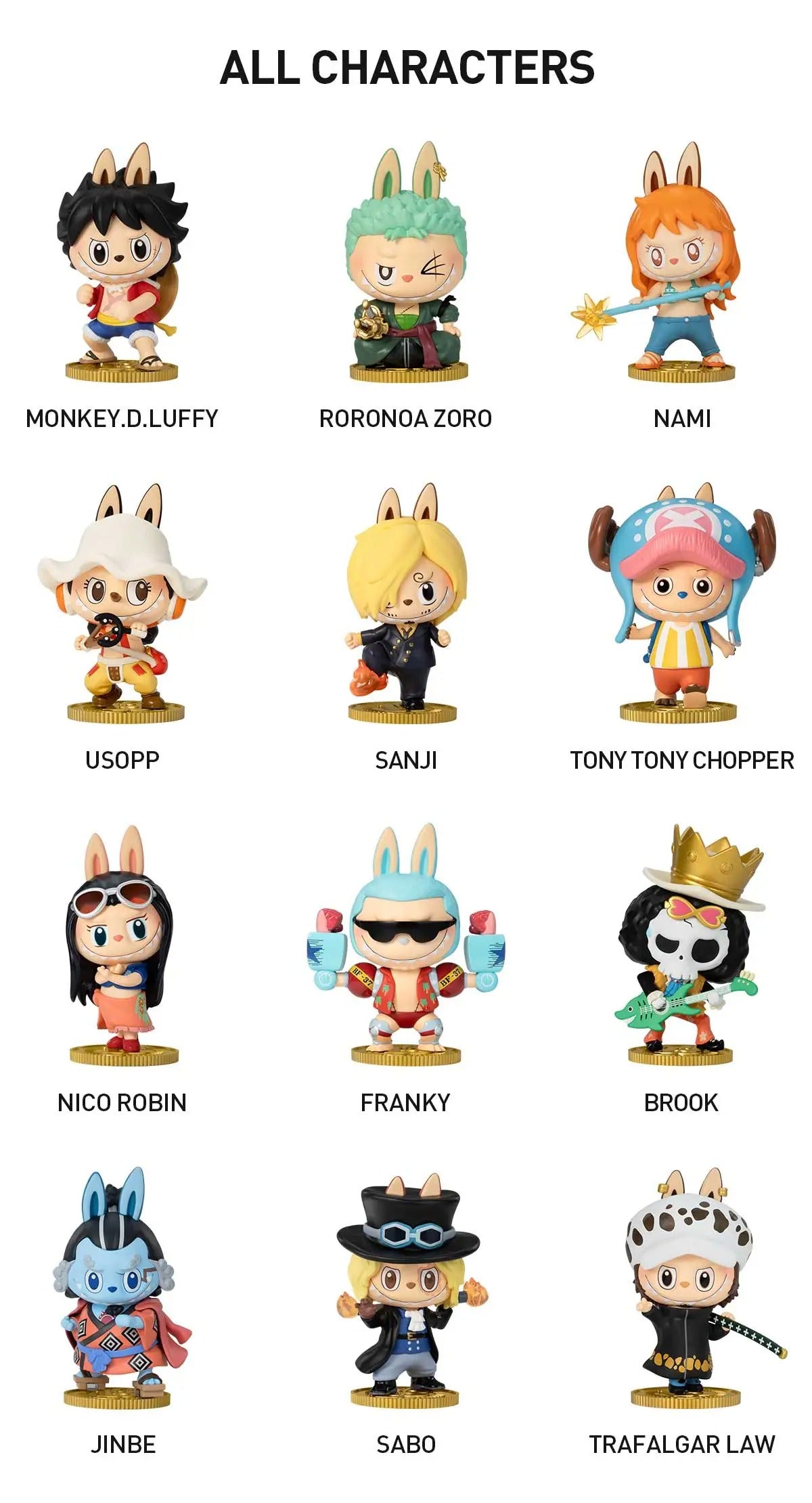 THE MONSTER x One Piece Series Figures