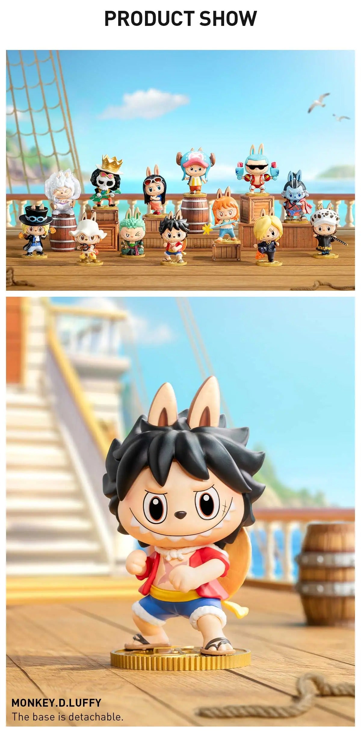THE MONSTER x One Piece Series Figures
