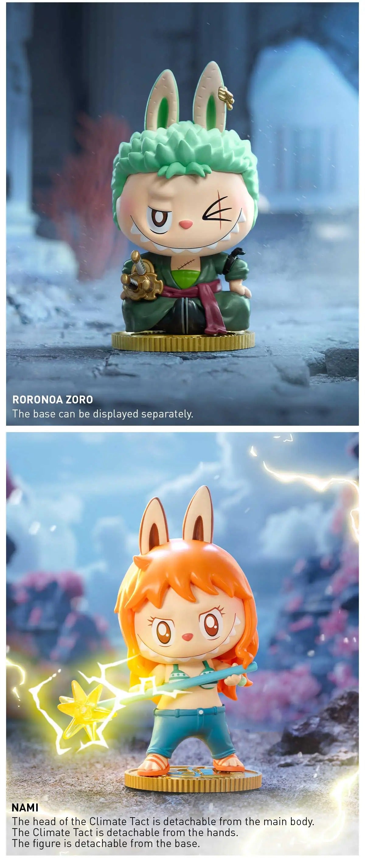 THE MONSTER x One Piece Series Figures