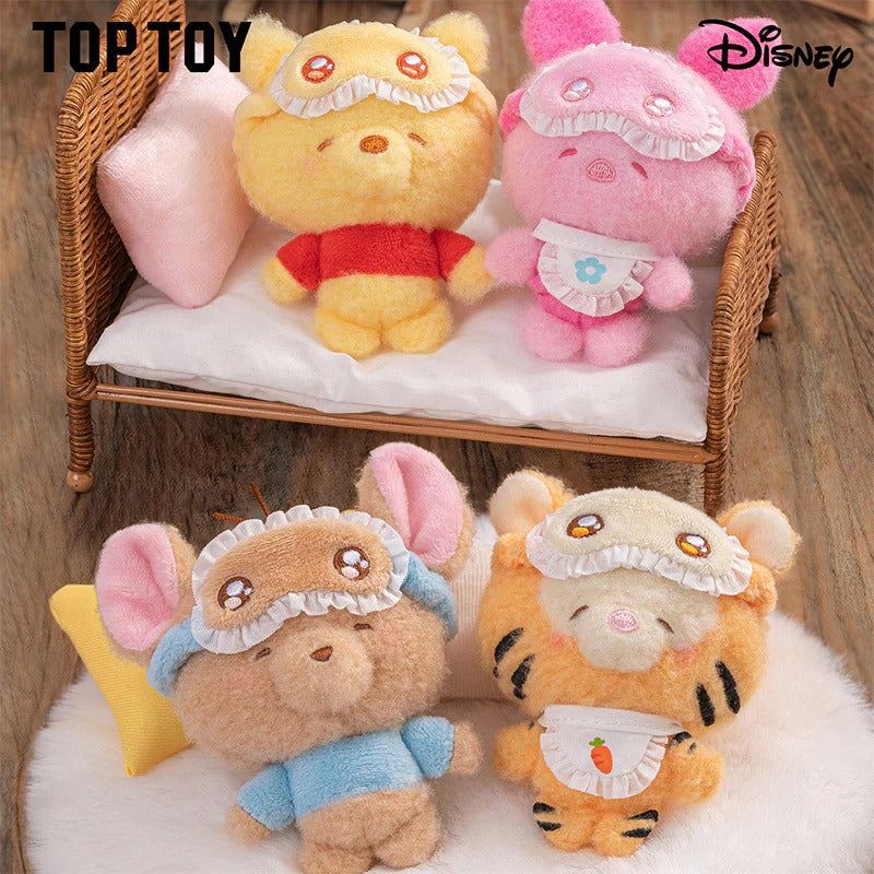 Disney Squinting Sleepwear Plush Keychain