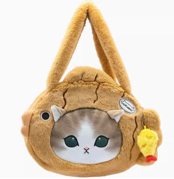 Mofusand Taiyaki Plush Bag