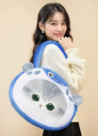 Mofusand Ocean Series Plush Bag