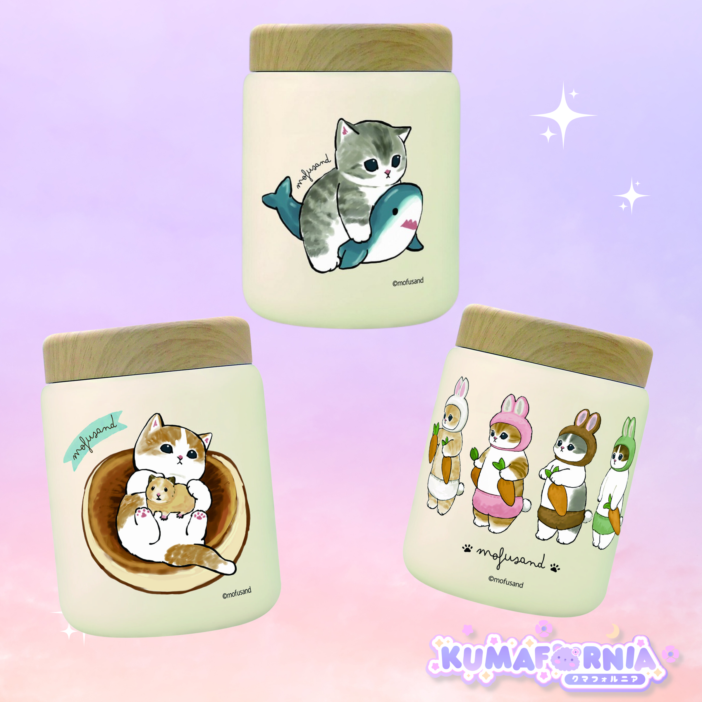 Mofusand Stainless Soup Pot – 400ml