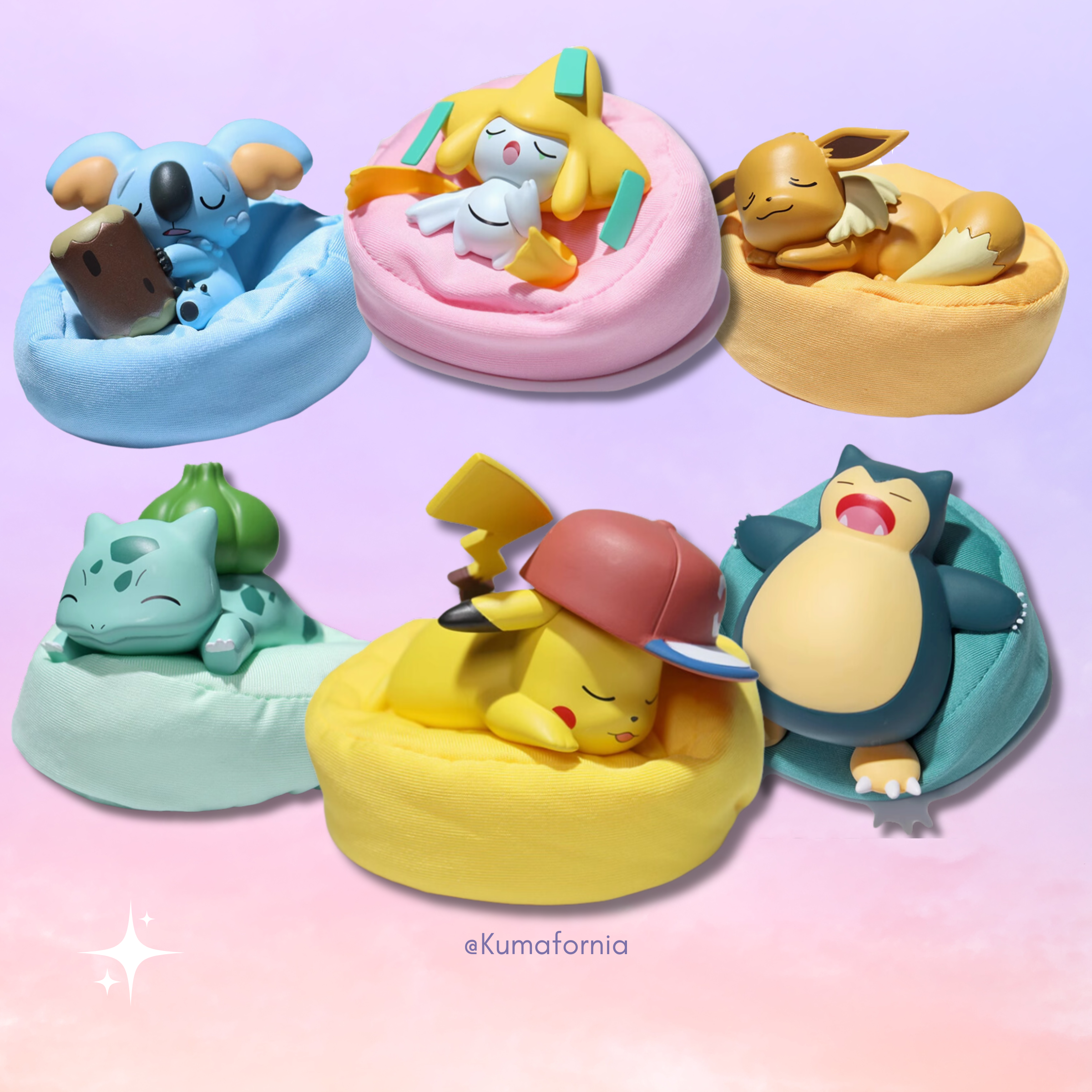 Pokemon Sleeping Series