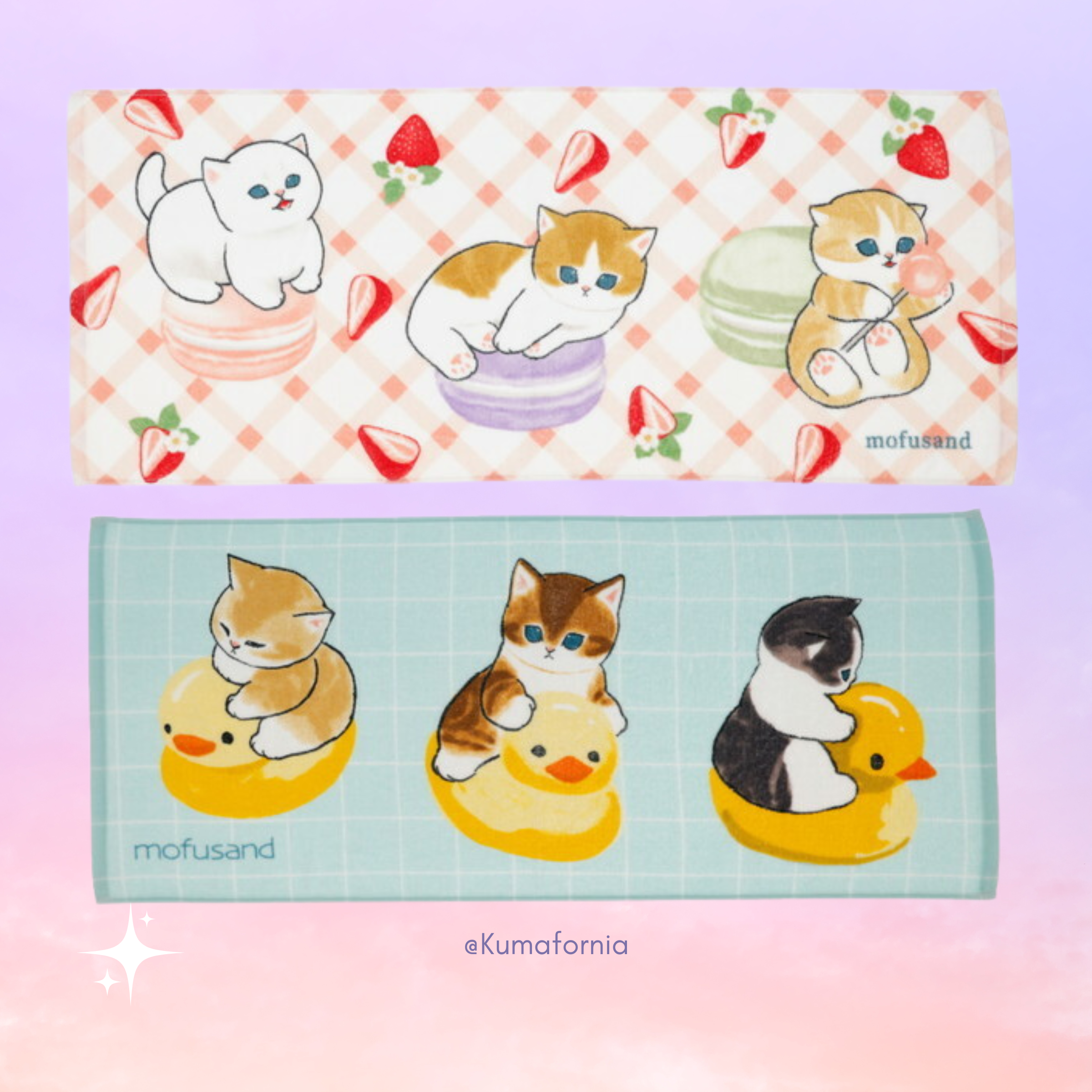 Mofusand Face Towel