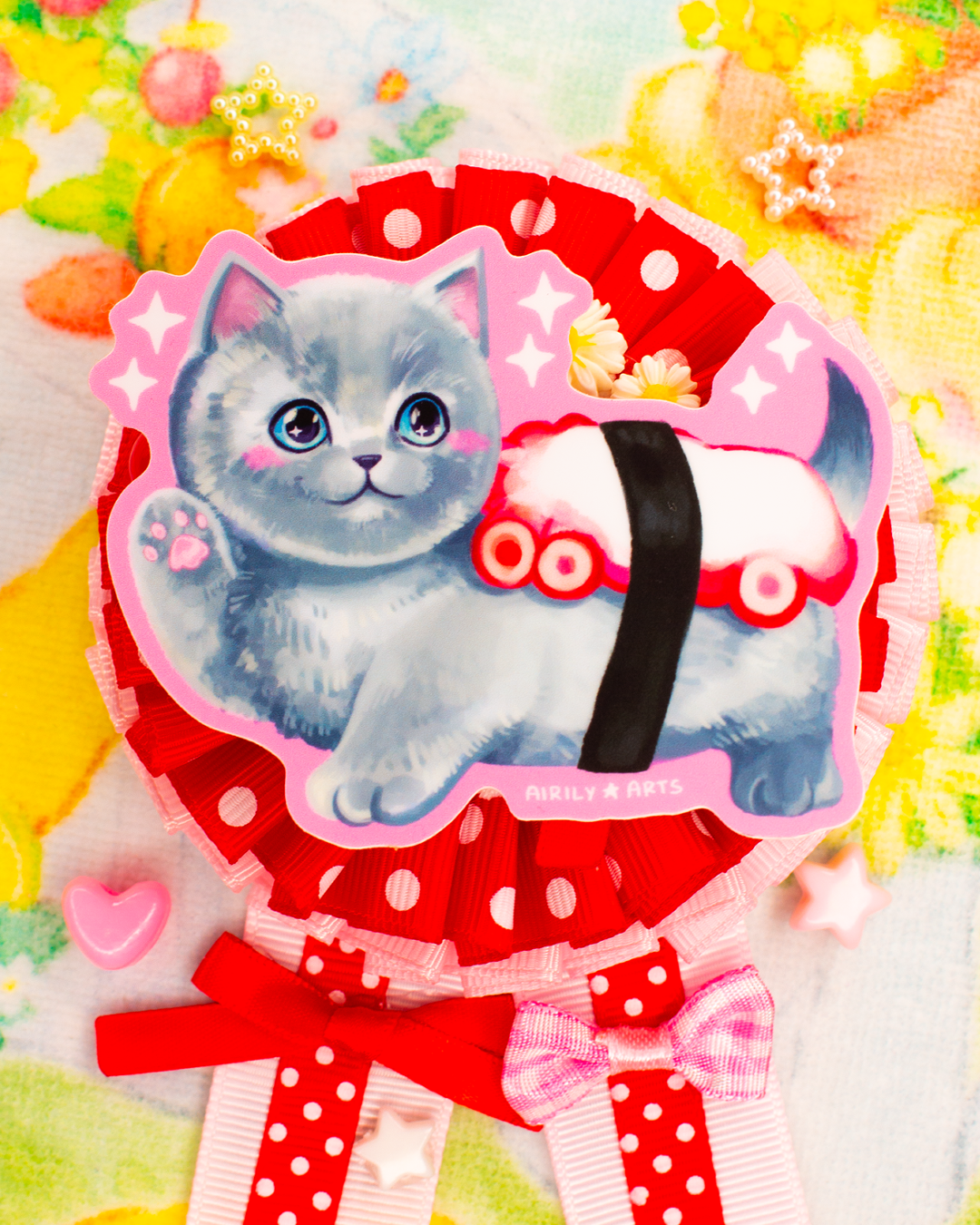 Octopus Tako Sushi Cat Vinyl Sticker