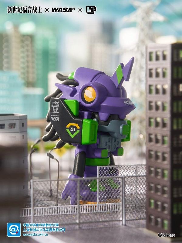 Evangelion X WASA EVA206 Blind Box Figure (with mobile stand)