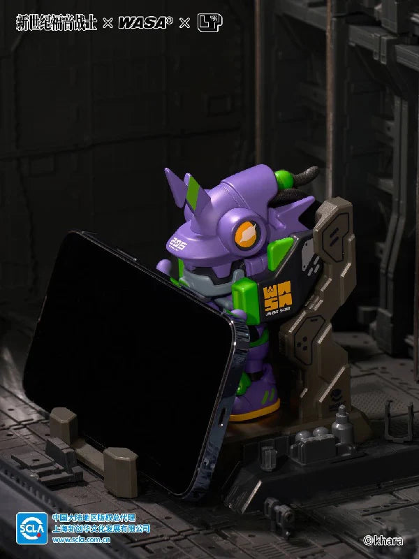 Evangelion X WASA EVA206 Blind Box Figure (with mobile stand)