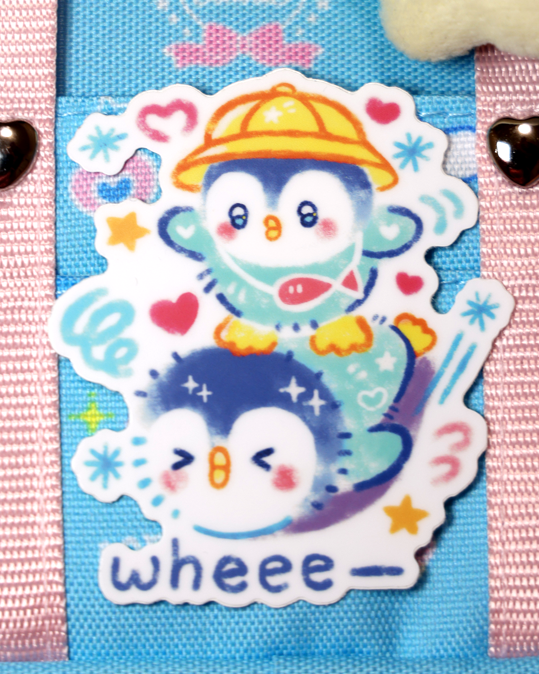 Whee Penguins 3in Vinyl Sticker